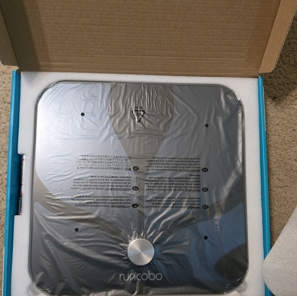 NIB Digital Scale - Wi-Fi Bluetooth Auto - Switch Smart Scale Digital Weight - Picture 6 of 6